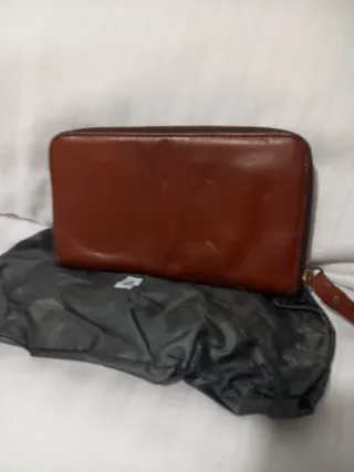 Cartera Tous Marrón con Tachuelas Doradas