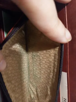 Cartera Tous Marrón con Tachuelas Doradas