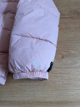 Abrigo The North Face rosa y negro