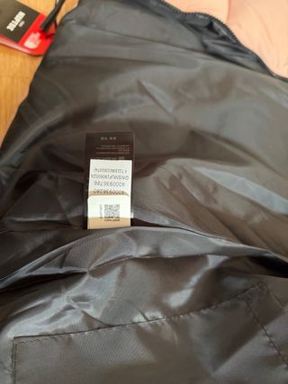 Abrigo The North Face rosa y negro