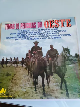 Vinilo Temas de Películas del Oeste