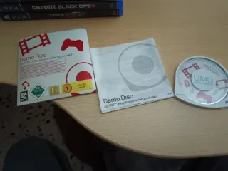 PSP Wipeout Pure UMD Sony Mas demo disc completa