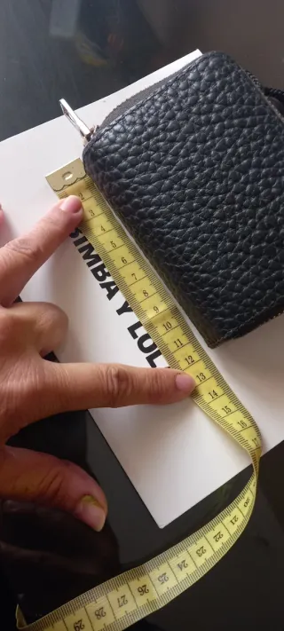 Cartera Bimba y Lola Negra Cremallera