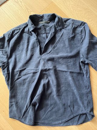 Camisa Zara azul