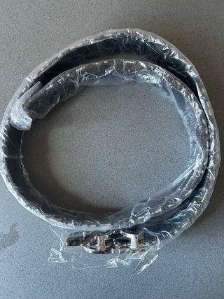 Cinturón Christian Dior Beige/Negro