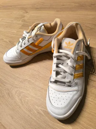 Adidas Forum Low Amber White