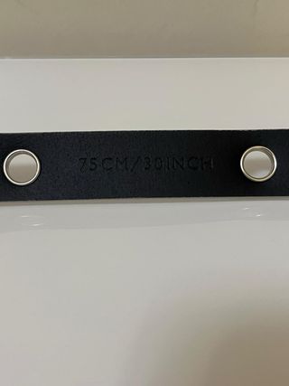 Cintura Tommy Hilfiger vera pelle taglia 75