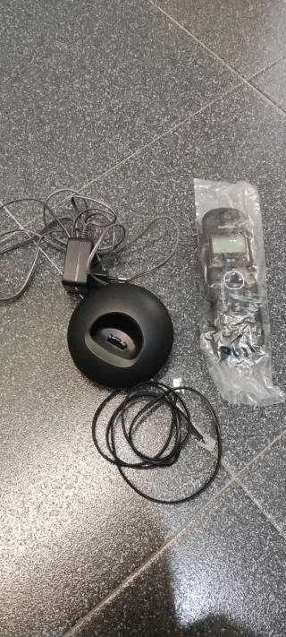 Teléfono Inalámbrico Panasonic Negro