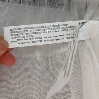 Cortinas Lino Blanco Zara Home