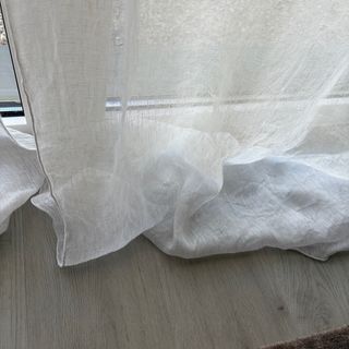 Cortinas Lino Blanco Zara Home