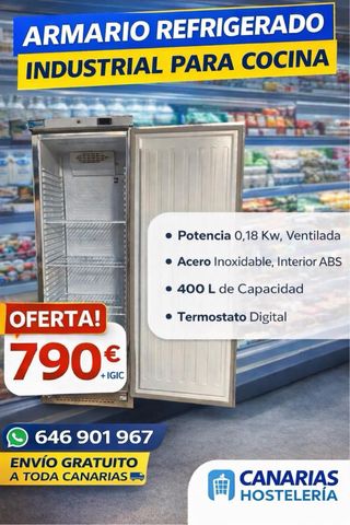 Armario Refrigerado Industrial Cocina 400L
