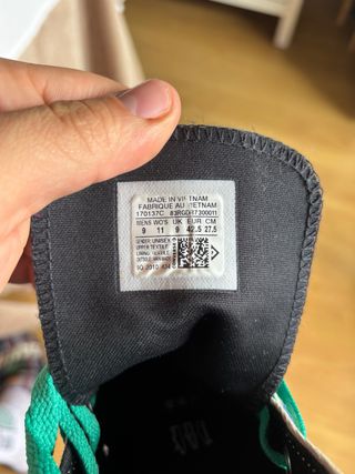 Converse Edición Limitada Gris y Rosa