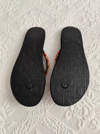 Chanclas Koala Bay flamencos y conchas.