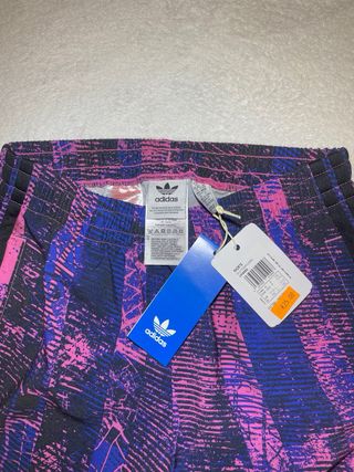 Conjunto Adidas Morado Rosa Estilo Y2K