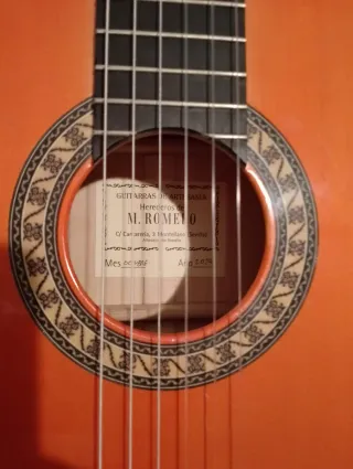 Guitarra flamenca Manuel Romero Maziza