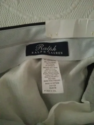 Pantalón de pinzas Ralph Lauren