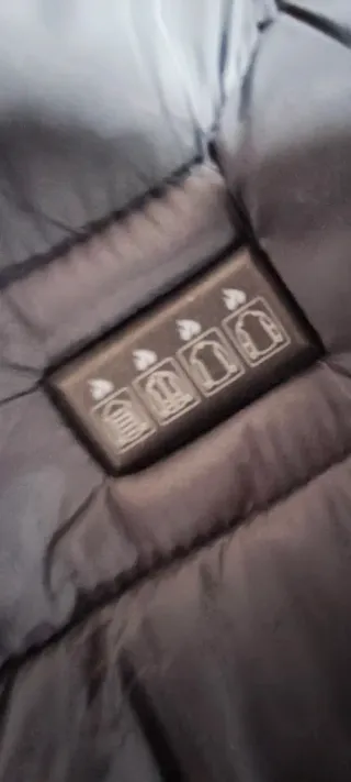 Chaqueta calefactable negra mujer Talla