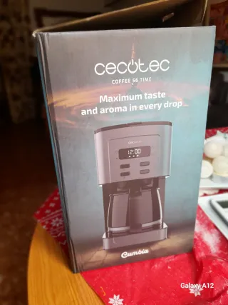 Cafetera Cecotec Negra