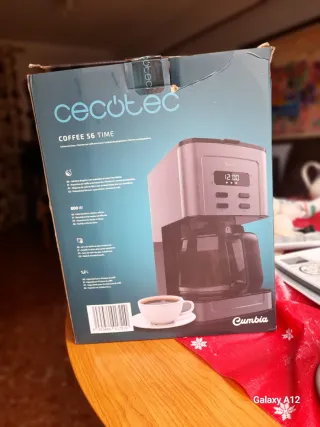 Cafetera Cecotec Negra