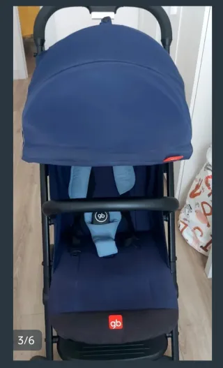 Silla de paseo GB azul