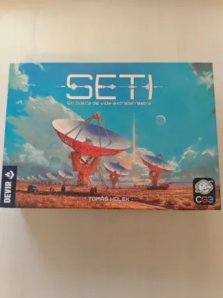 Juego de mesa SETI + inserto + fundas + promo