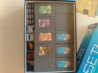 Juego de mesa SETI + inserto + fundas + promo