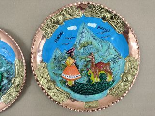 Platos decoración de Perú Artesanía Machu Pichu