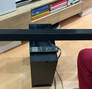 Barra Sonido y Subwoofer Sony Negro