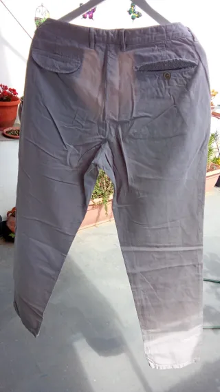 Pantalón Cortefiel Ceniza Talla XL