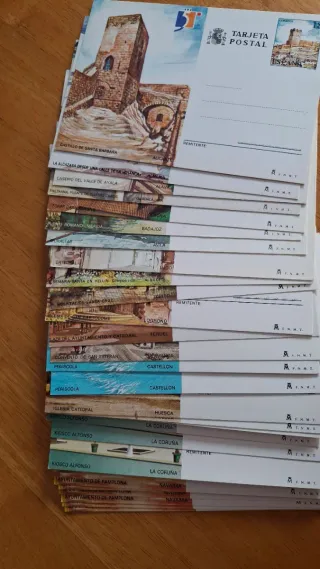 Tarjetas Postales de España años 80