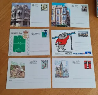 Tarjetas Postales de España años 80