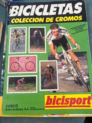 Álbum Cromos Bicicletas Bicisport Colección