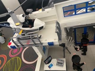 Comisaría Policía Playmobil con Vehículos