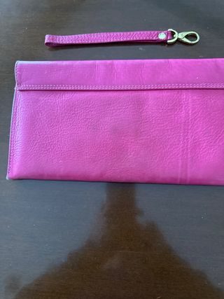 Pochette fucsia con cinturino Cm 31x17