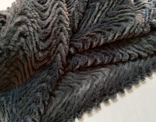 Braga de cuello / Bufanda gris suave