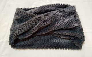 Braga de cuello / Bufanda gris suave