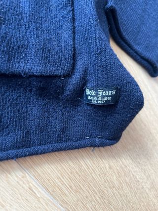 Jersey largo Polo Jeans azul