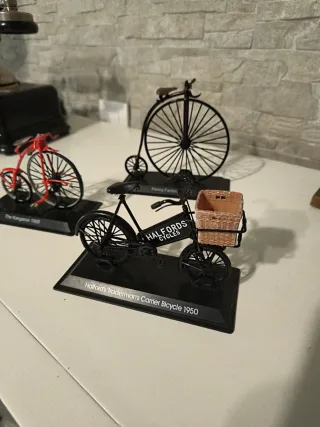 Lote 3 Bicicletas Antiguas en miniatura