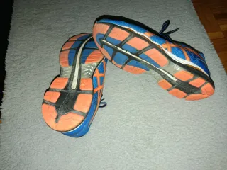 Zapatillas Asics Gel Nimbus 18 Azul/Naranja