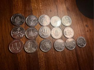 Conjunto de monedas de Ucrania