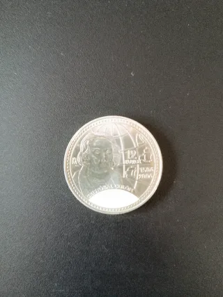 Moneda Plata 12 Euros España 2006