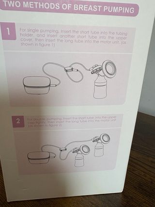 Sacaleches Doble Eléctrico Simbr 0% BPA