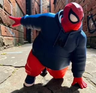 Figura Spiderman Fat 3D