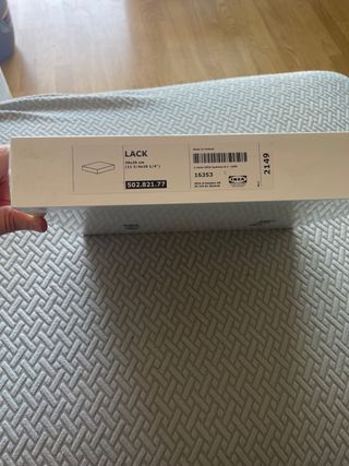 Estantería LACK IKEA blanca 30x26