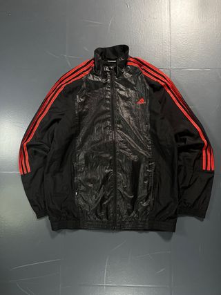 Chándal Adidas Negro y Naranja retro