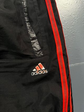 Chándal Adidas Negro y Naranja retro