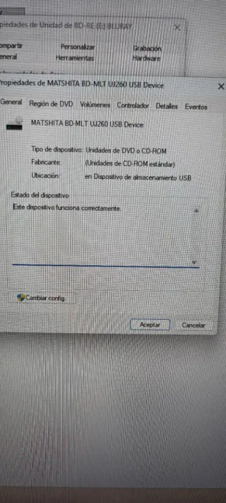 Grabadora Blu-Ray Externa USB 3.0