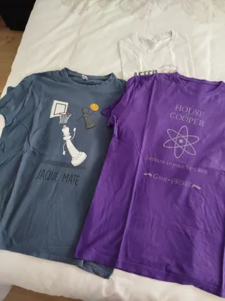 LOTE HOMBRE 7 CAMISETAS