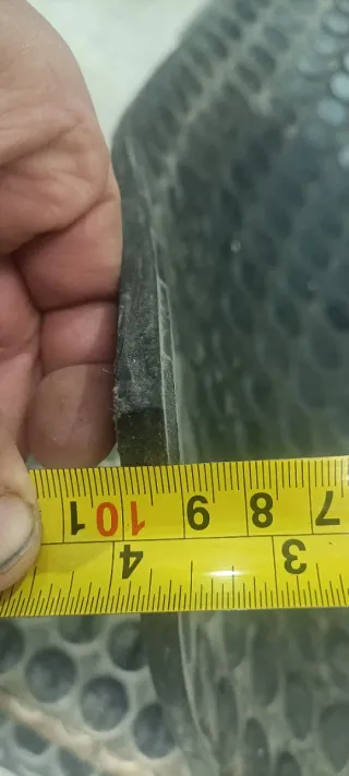 SUELO ANTIDESLIZANTE DE GOMA: GROSOR 1 Cm,1 x 1 Mt