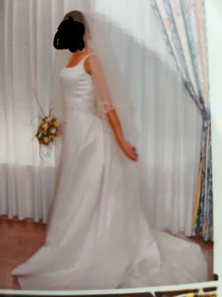 Vestido de Novia Beige